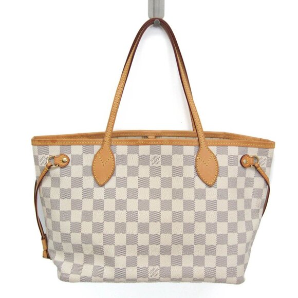 LOUIS VUITTON Brown Damier Neverfull PM Tote Bag - Picture 1 of 13